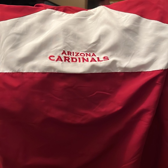 NFL team apparel, size 6x and color is burgundy, and white little black - Picture 2 of 5